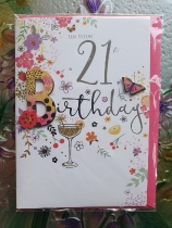 Milestone birthday cards 18, 21, 30, 40